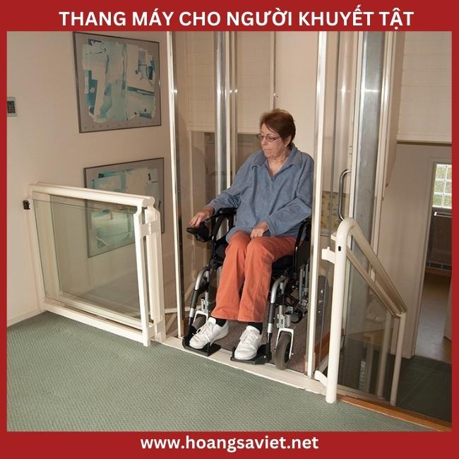 Convenient elevator for the disabled