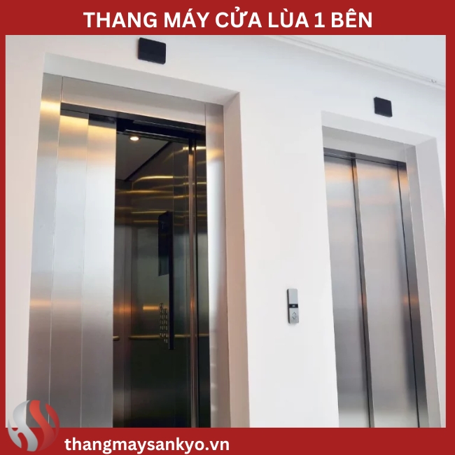Thang máy cửa lùa 1 phía