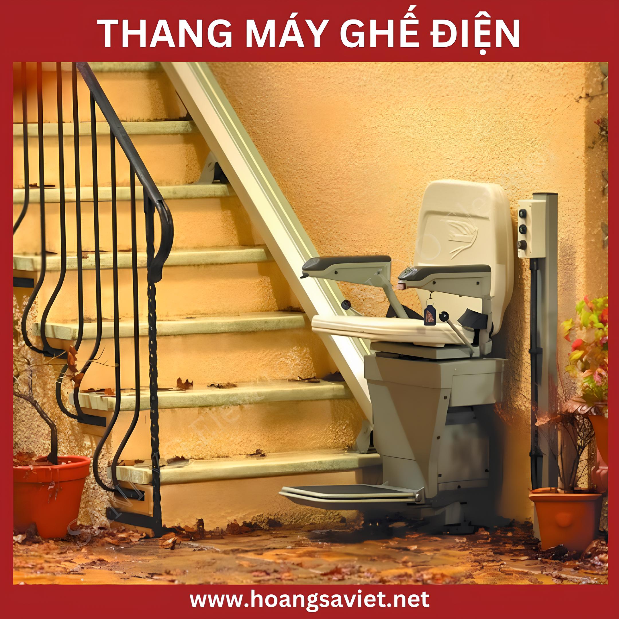 Electric chair lift for the elderly suitable for all types of stairs