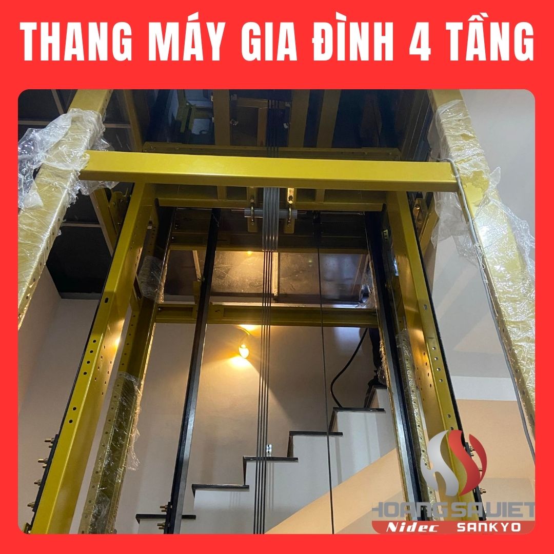 Thang máy gia đình 4 tầng