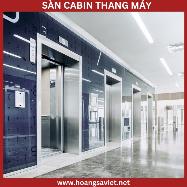 Illustration of elevators in high-rise buildings