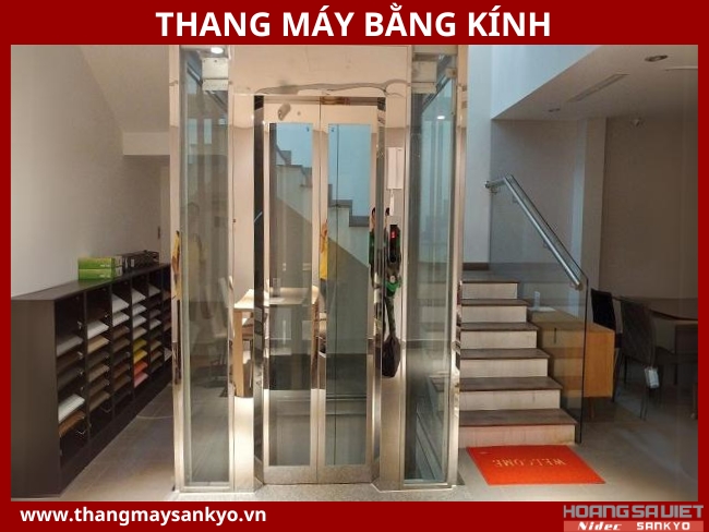 Glass elevator image