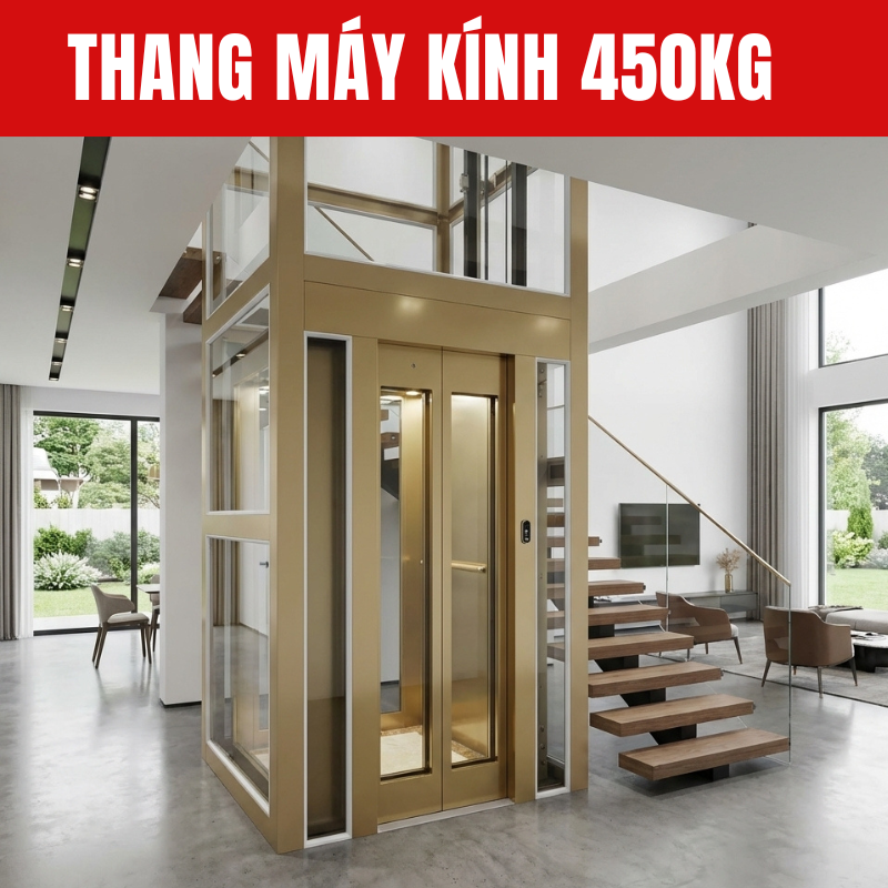 450kg Glass Elevator