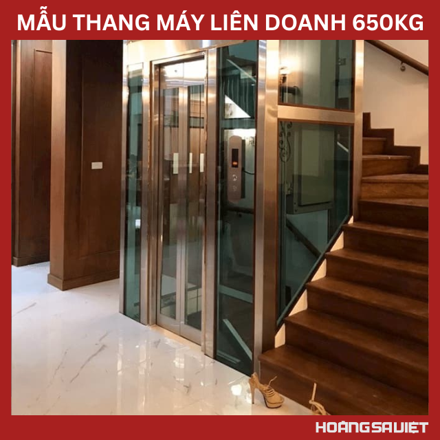 thang máy kính 650kg