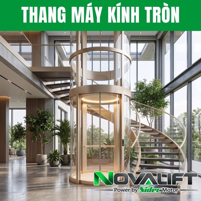Thang máy kính tròn