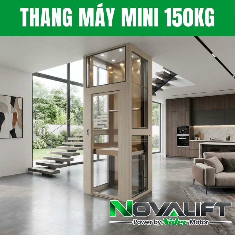 Thang máy mini 150kg