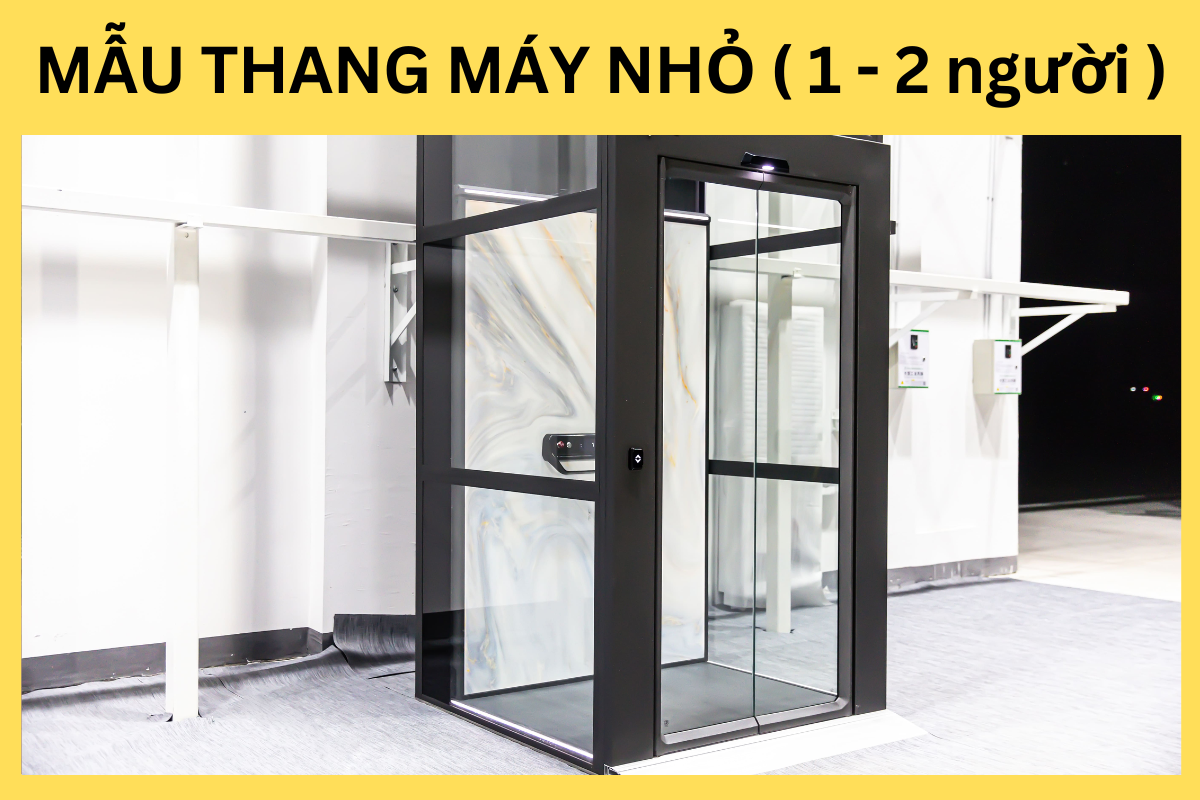 Mẫu thang máy không hố pit Mẫu thang máy không hố pit