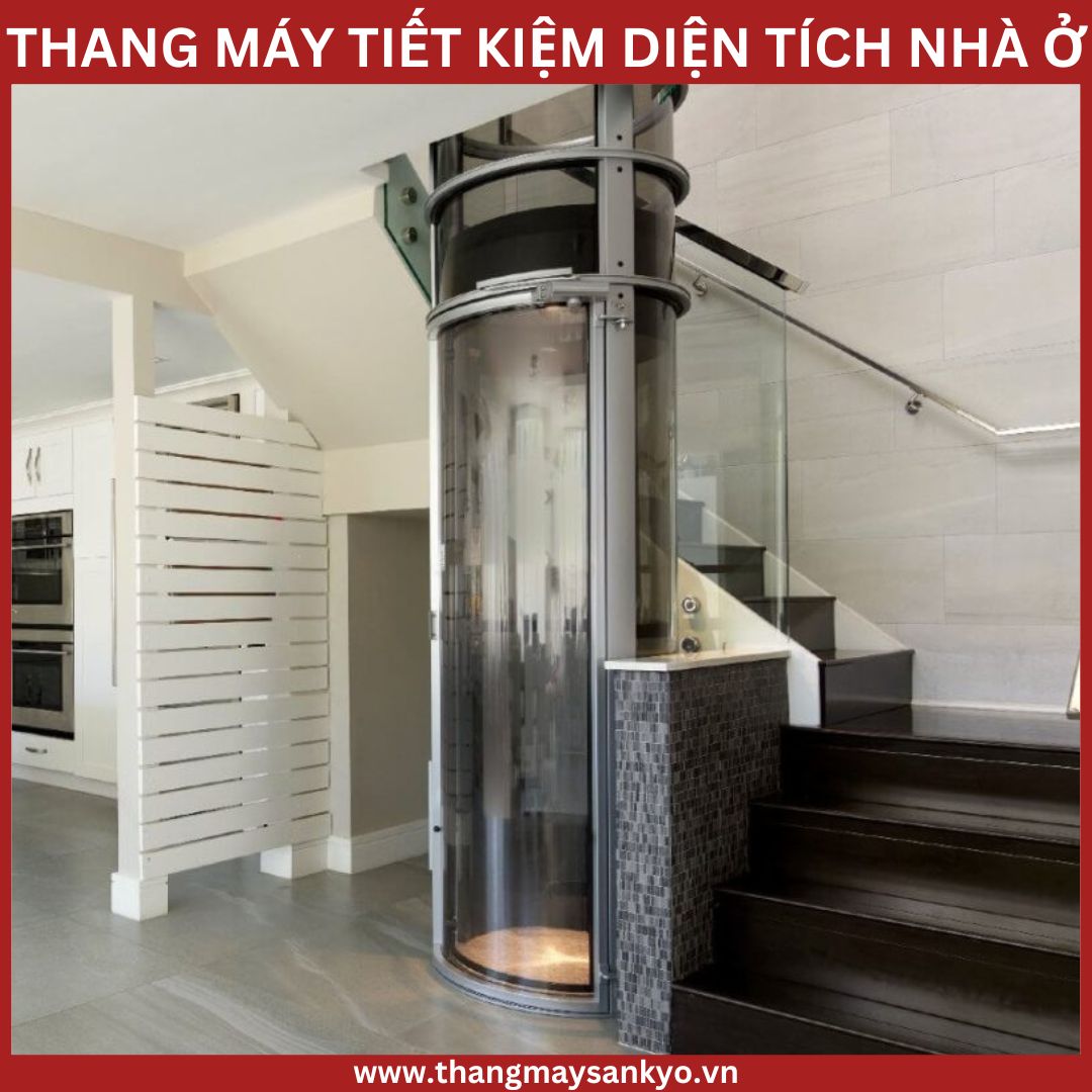 Thang máy gia đình nhỏ gọn