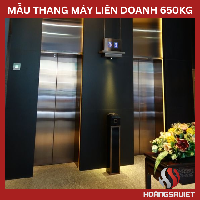 thang máy 650kg