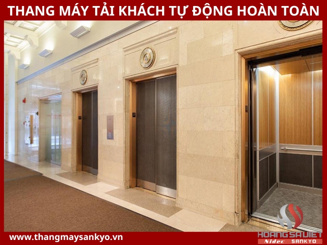 Fully automatic passenger elevator