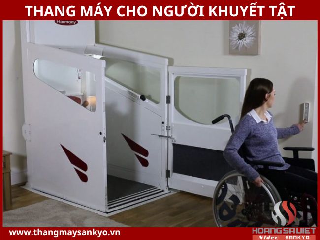 Thang máy cho người khuyết tật
