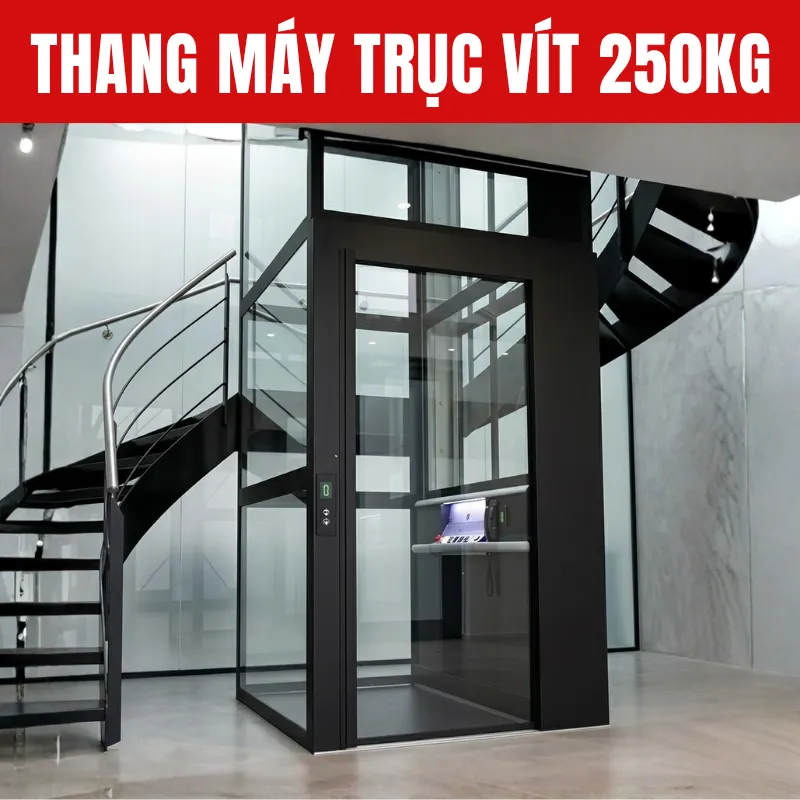 Thang máy Trục Vít 250kg