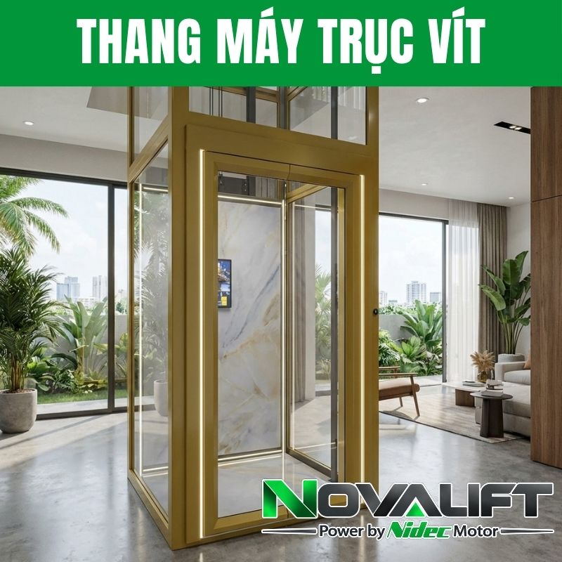 Thang máy trục vít