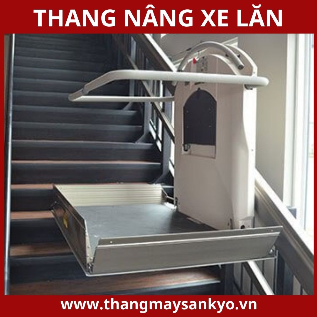 Thang nâng xe lăn