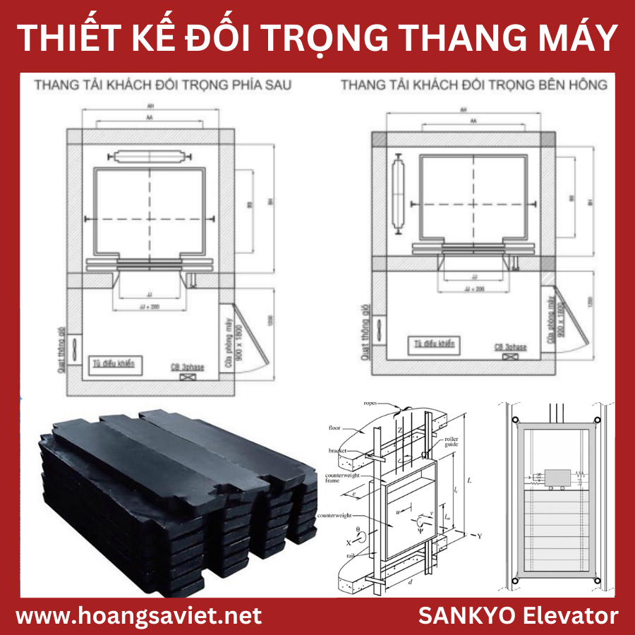 đối trọng thang máy