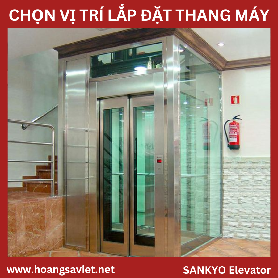 vị trí thang máy