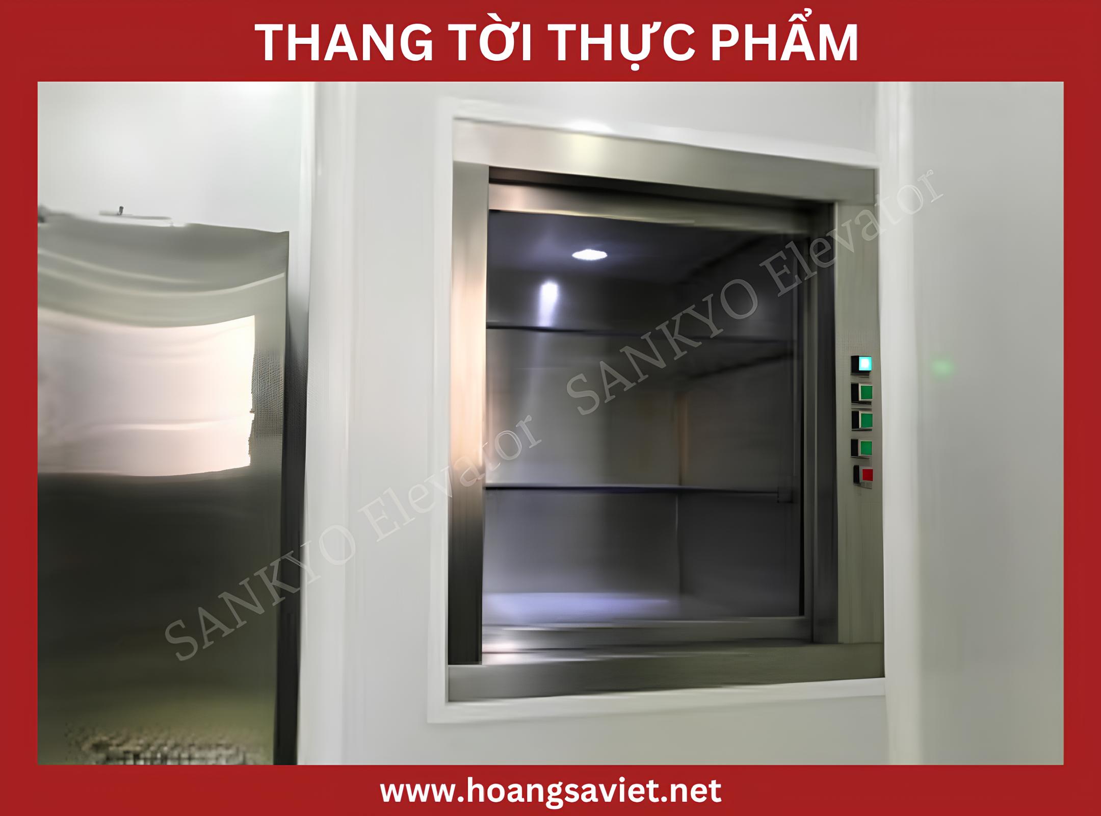 Tham khảo thời gian lắp đặt thang tời thực phẩm