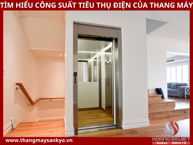 Find out the power consumption of elevators