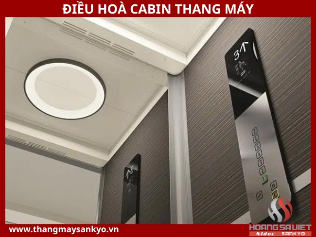 Tìm hiểu điều hoà cabin thang máy