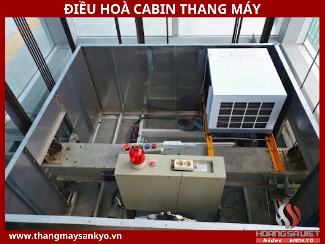 Tìm hiểu hệ thống điều hoà cho cabin thang máy