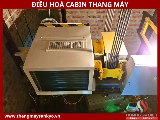 Tìm hiểu hệ thống điều hoà cabin thang máy