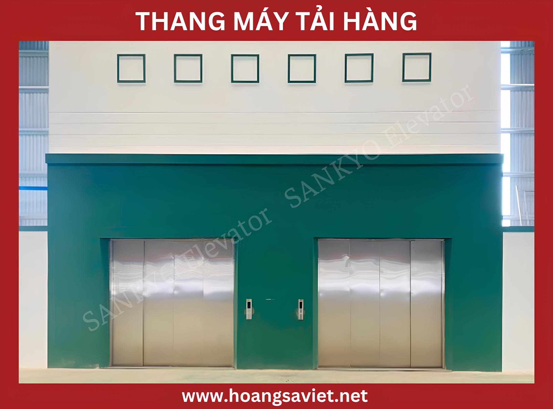 Safety features of freight elevators