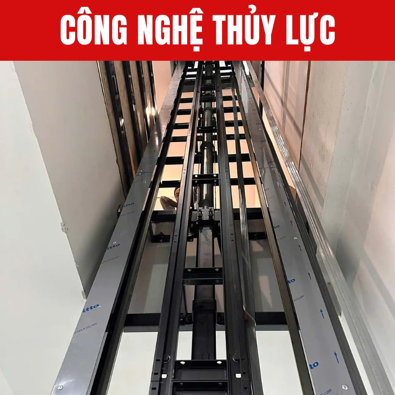 Hydraulic elevators operate primarily by pumping oil into cylinders that push pistons up and down.