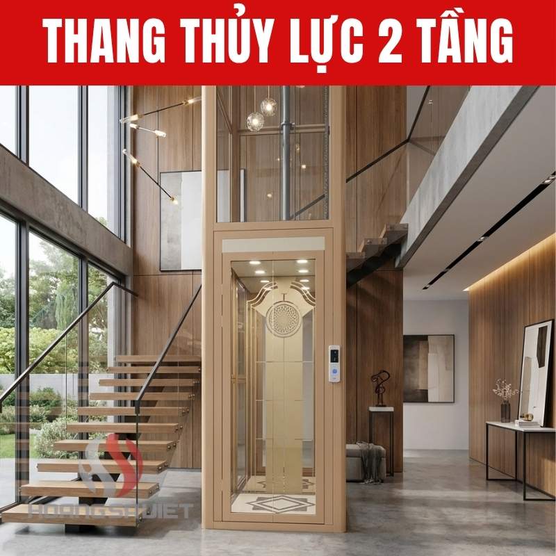 2-story hydraulic elevator
