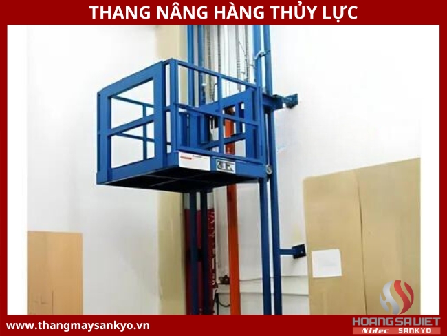 Ứng dụng của thang máy thủy lực