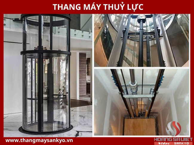Ưu điểm thang máy thuỷ lực
