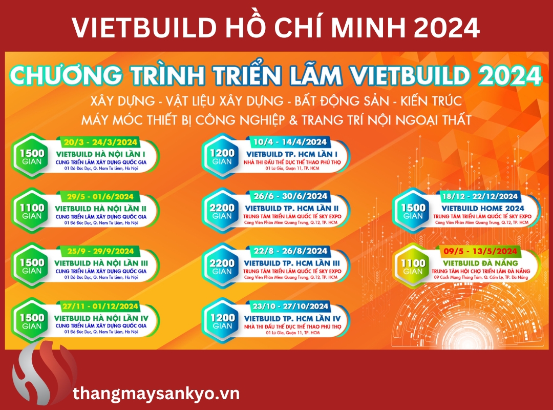 Vietbuild Hồ Chí Minh 2024 - Lần 1