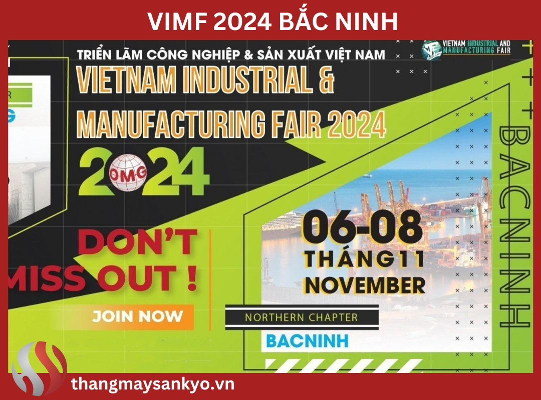 VIMF 2024 - Triển Lãm Công Nghiệp và Sản Xuất Việt Nam