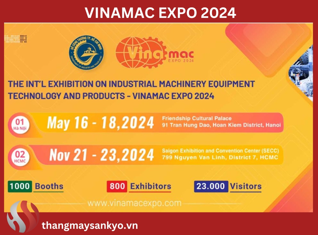 Triển lãm Quốc tế về Máy móc, Thiết bị, Công nghệ và Sản phẩm Công nghiệp lần thứ 19 tại Hà Nội - VINAMAC EXPO 2024