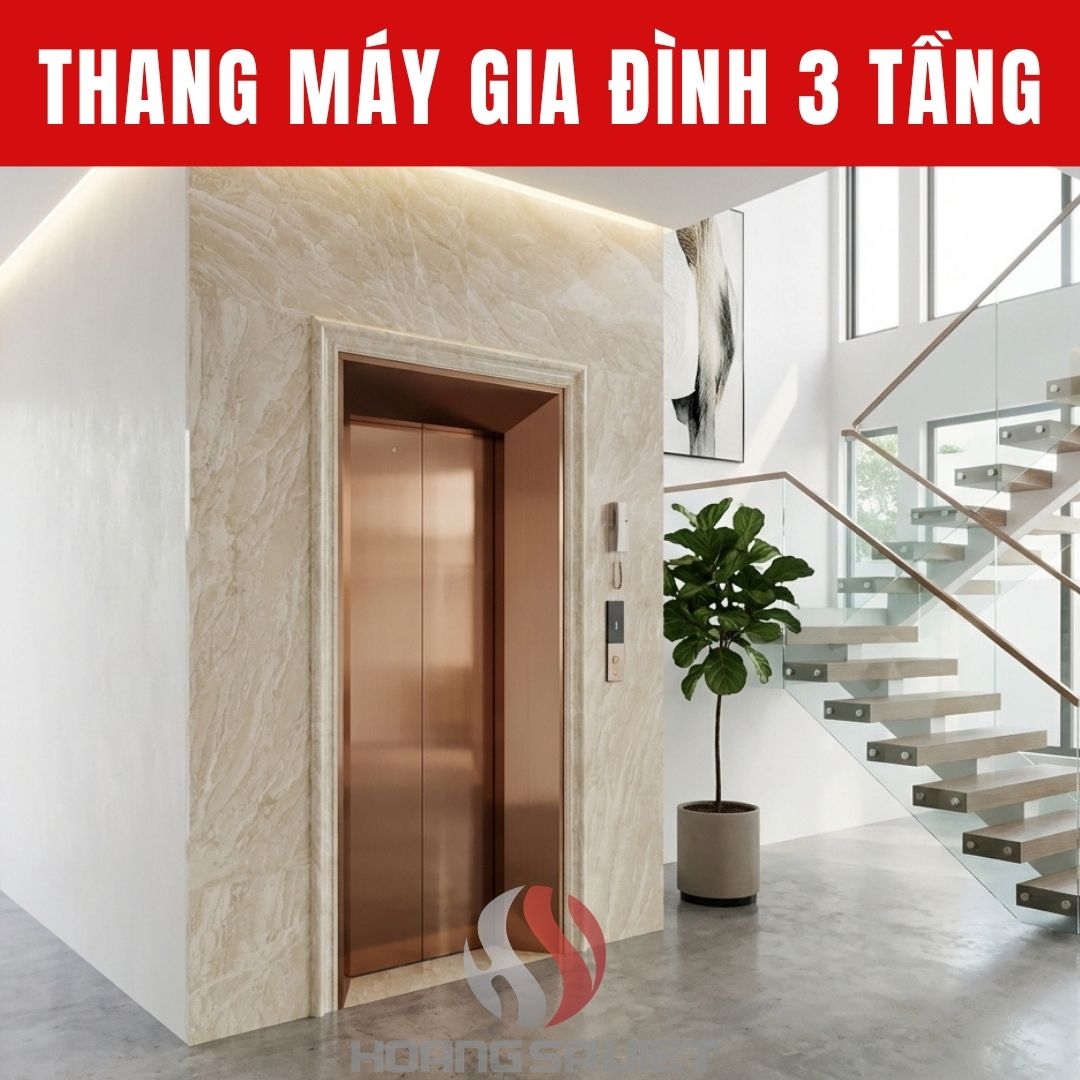 Thang Máy Gia Đình 3 Tầng Thang Máy Gia Đình 3 Tầng