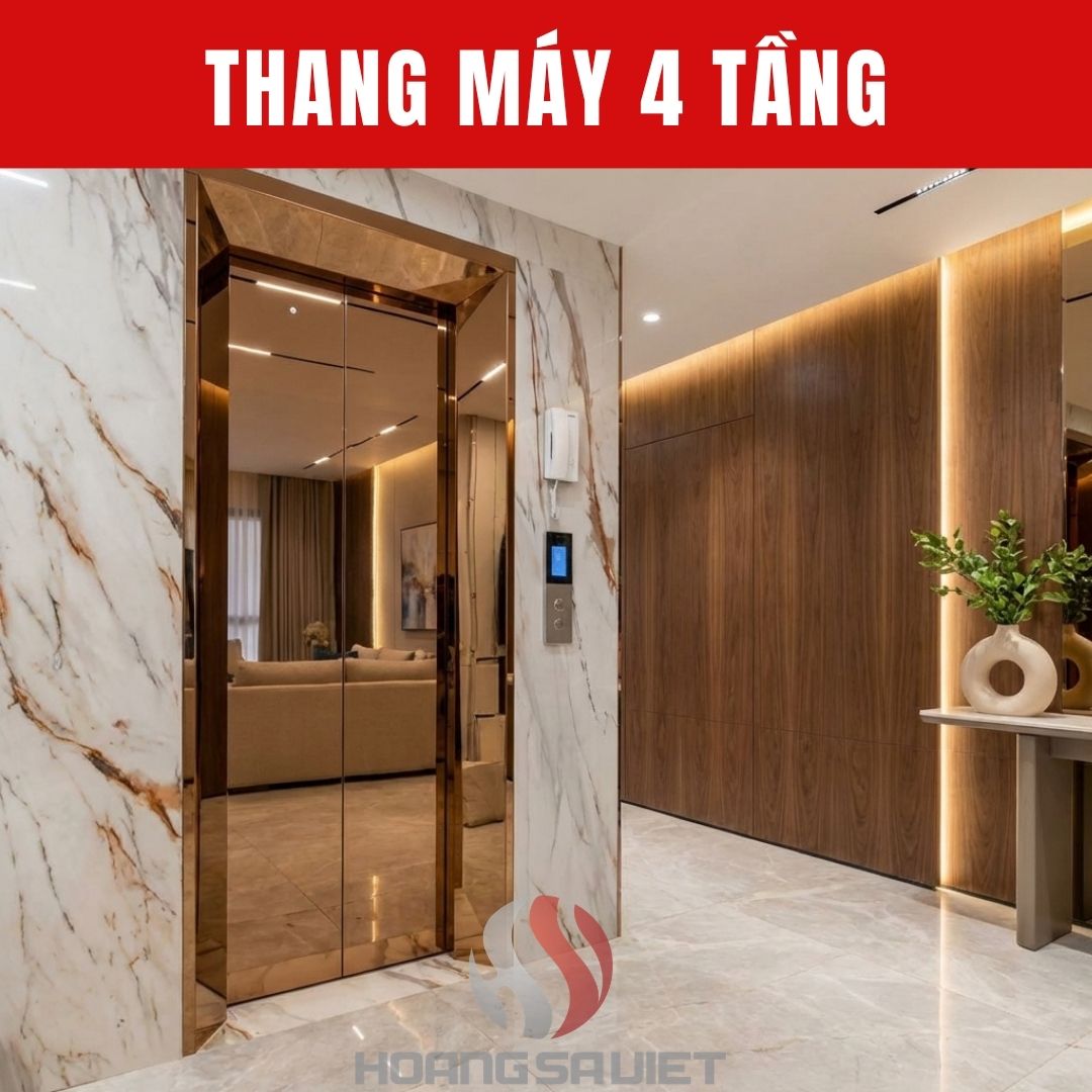 Thang Máy Gia Đình 4 Tầng Thang Máy Gia Đình 4 Tầng