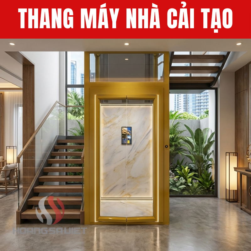 Thang Máy Nhà Cải Tạo Thang Máy Nhà Cải Tạo