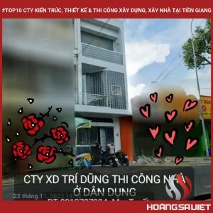 Top 10 Công Ty Kiến Trúc, Thiết Kế & Thi Công Xây Dựng, Xây Nhà Tại Tiền Giang