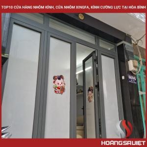 Danh Sách  Cửa Hàng, Tiệm Bán Nhôm Kính Tại Hòa Bình