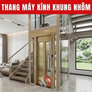 Khung Nhôm Thang Máy Kính