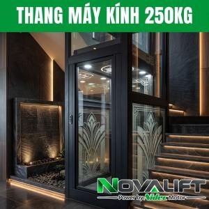 Thang Máy Kính Trong Nhà 250Kg