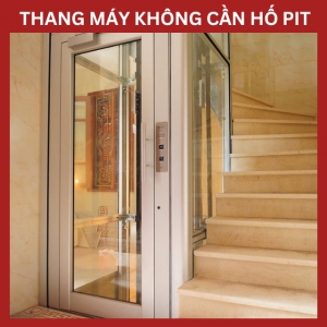 thang máy mini không cần hố pit