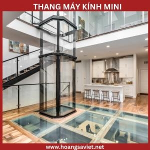 Thang Máy Buồng Kính 200Kg