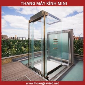 Thang Máy Buồng Kính 200Kg