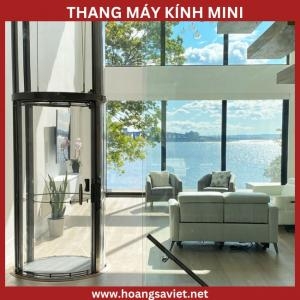 Thang Máy Buồng Kính 200Kg