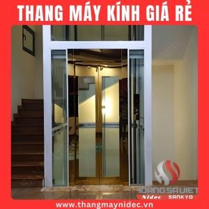 Thang Máy Kính Trong Nhà 250Kg